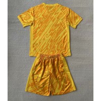 Portugal Målvakt Hemmadräkt Barn EM 2024 Kortärmad (+ Korta byxor)